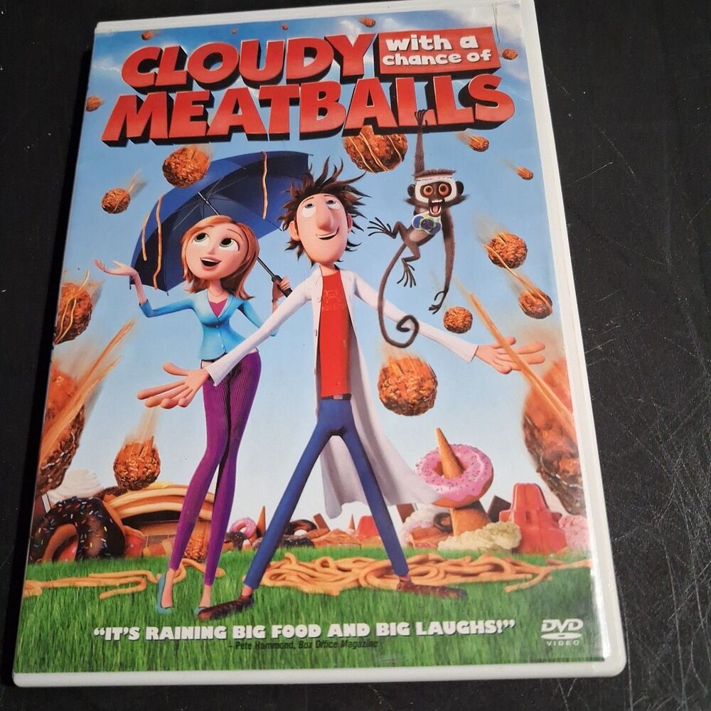 Cloudy with a Chance of Meatballs DVD 2009 Bill Hader Anna Faris Special